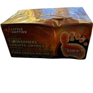 Little Hotties Adhesive Toe Warmers X 30 Pairs 5 Hour Pure Heat Outdoor Sports